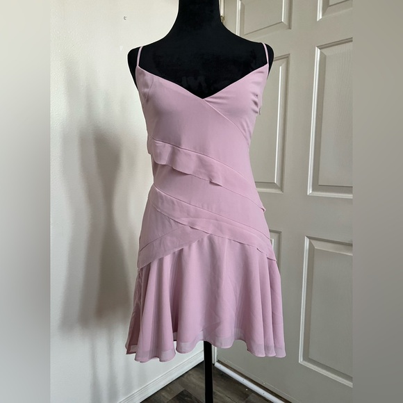 Oh Polly Dresses & Skirts - Oh Polly pink fairy Adelina asymmetrical mini dress